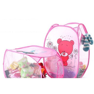 2 giỏ đựng đồ đa năng, giỏ đựng quần áo đồ chơi cho bé