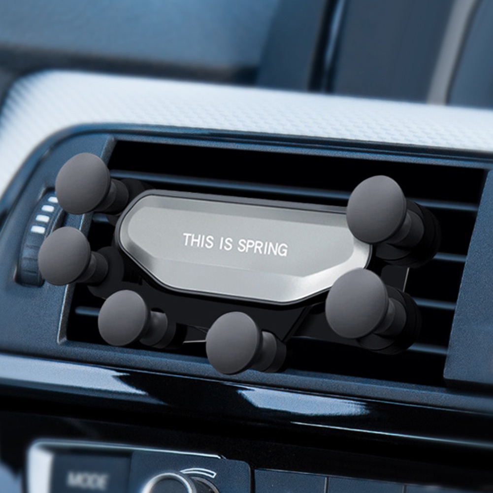 Giá Đỡ Điện Thoại Có Nút Bấm Điều Khiển Thiết Kế Sáng Tạo Cho Xe Hơi