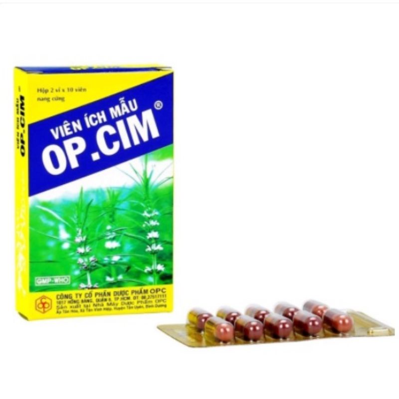 Ích mẫu OPC hỗ trợ điều kinh, bổ huyết, đau bụng kinh