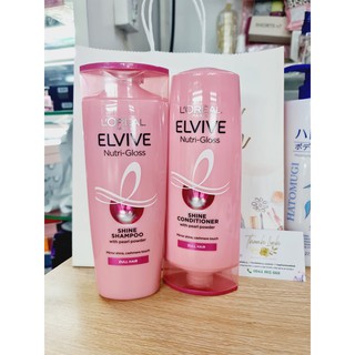 Bộ dầu gội và dầu xả Loreal Elvive phục hồi nuôi dưỡng tóc hiệu quả 400ml/1chai ( 1 cặp 800ml )