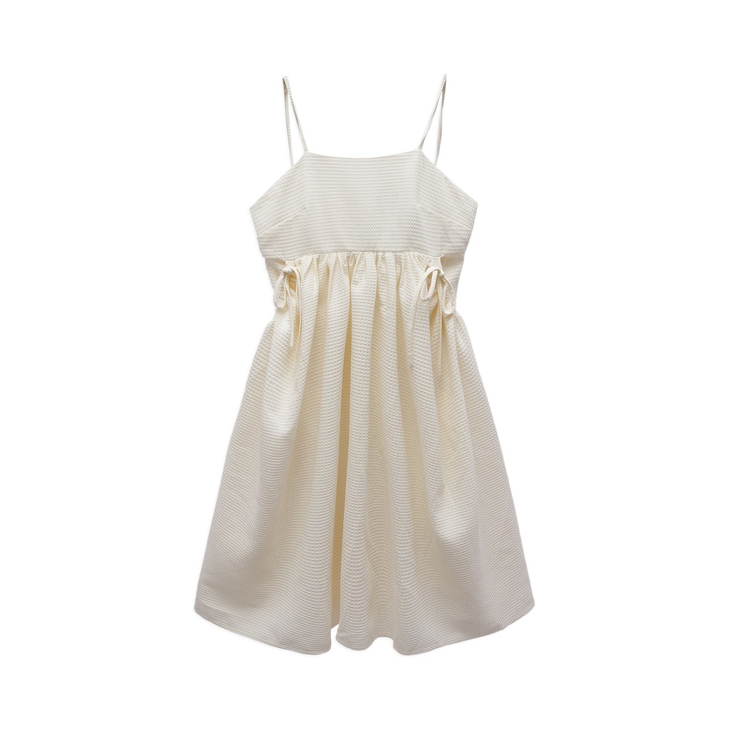 Đầm Nữ Babydoll Side Pocket , Chất Vải Bố Xốp Thoải mái , WDN000117,SOMEHOW