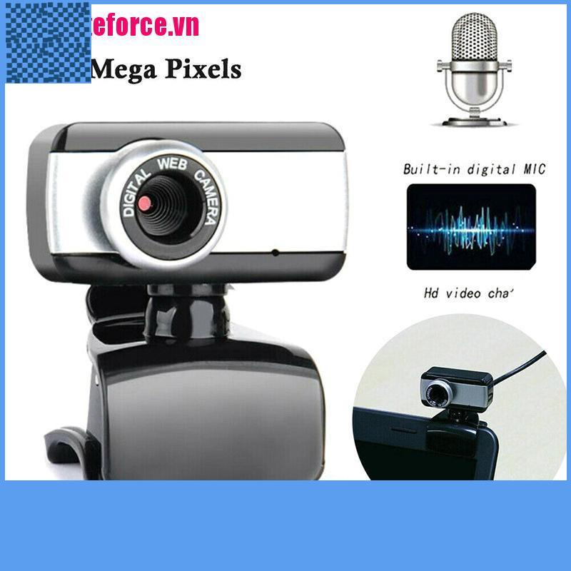 [ hot sale ] Webcam Hd Kỹ Thuật Số Usb 2.0 Có Thể Xoay Kèm Micro Cho Máy Tính