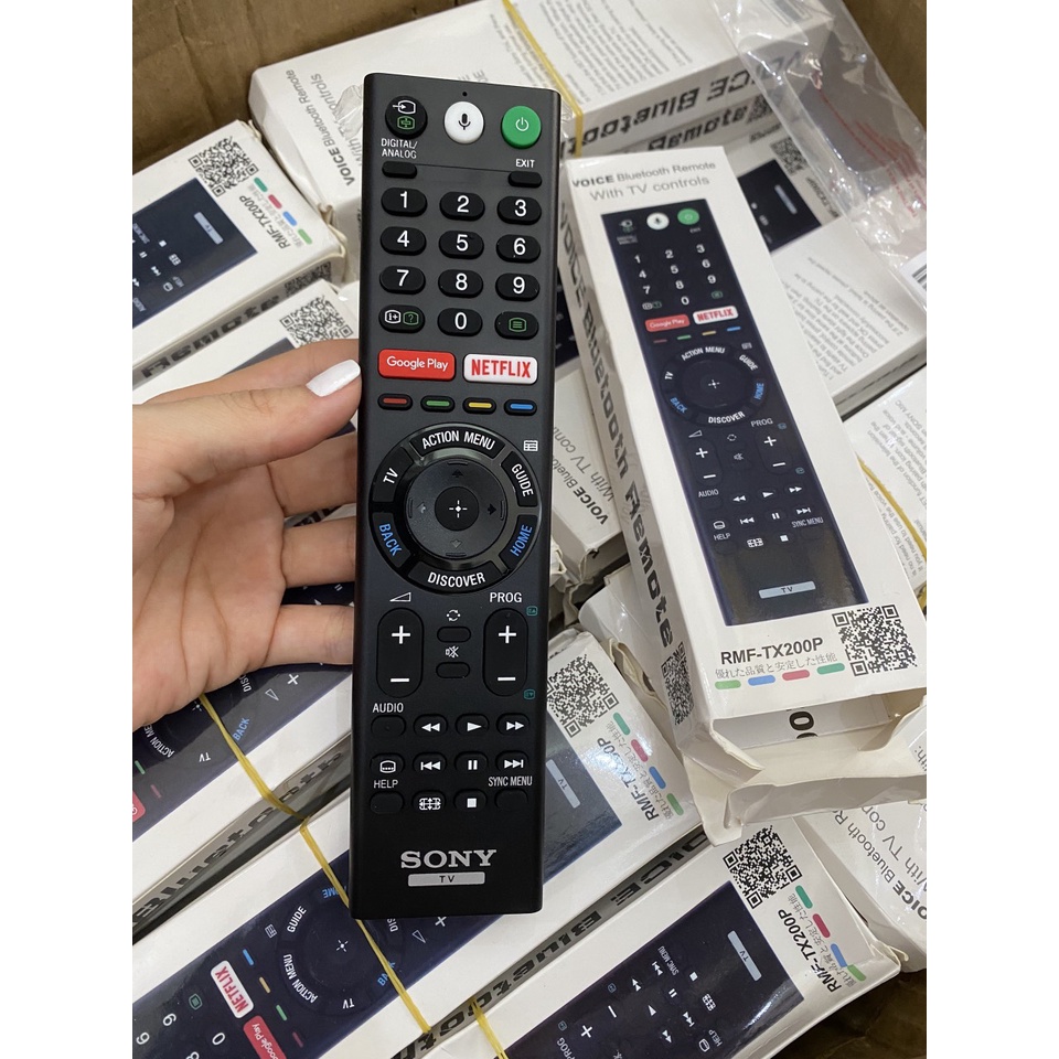 Điều khiển giọng nói cho TV sony TX200P, TX500P, TX500U
