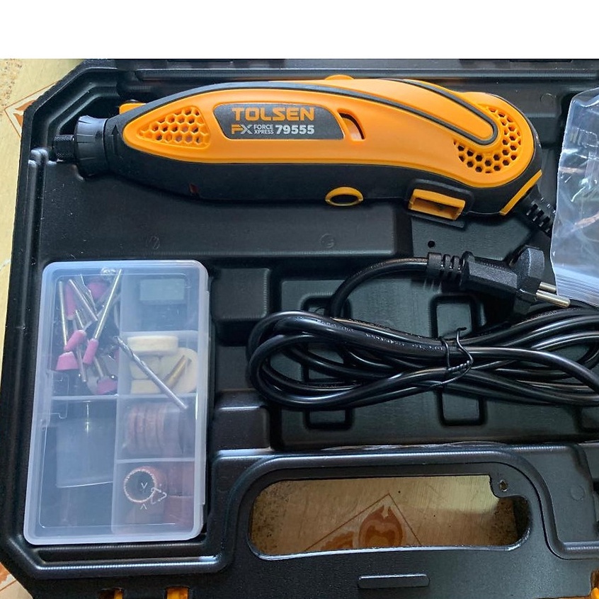 Bộ Máy Mài Khuôn Mini 108 Chi Tiết Tolsen 79555