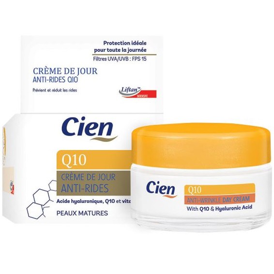 Kem dưỡng ngày Cien Q10 SPF15 chống lão hóa, dưỡng ẩm, tái tạo da 50ml