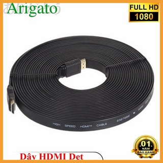 Dây hdmi 10m dẹt, cáp hdmi 10m dẹt chuẩn 1.4v-arigato -asuna