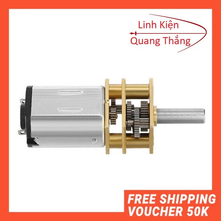 Động Cơ DC Giảm Tốc GA12-N20-linhkiendientuaz | BigBuy360 - bigbuy360.vn