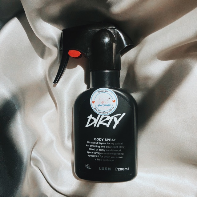 XỊT TOÀN THÂN LUSH - DIRTY BODY SPRAY (Bill Anh)