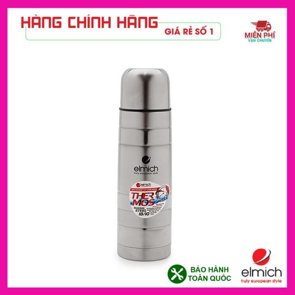 BÌNH GIỮ NHIỆT ELMICH 1000ML, BÌNH GIỮ NHIỆT ELMICH NHẬP KHẨU 1000ml, GIỮ NHIỆT 24H, CHẤT LIỆU INOX.