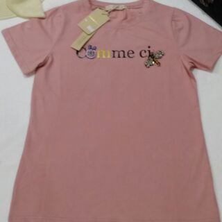 Áo T-Shirt hàn quốc có kết hạt đá và kim sa