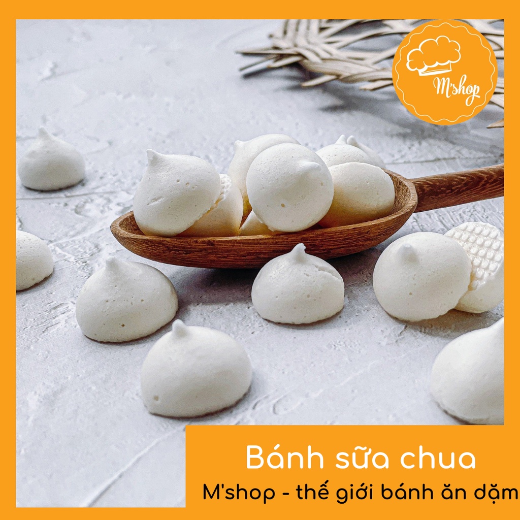 Bánh ăn dặm - Các vị sữa chua, hoa quả, rau củ handmade M'shop (hũ 800ml)