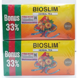 Trà giảm cân bioslim - hộp 40 gói