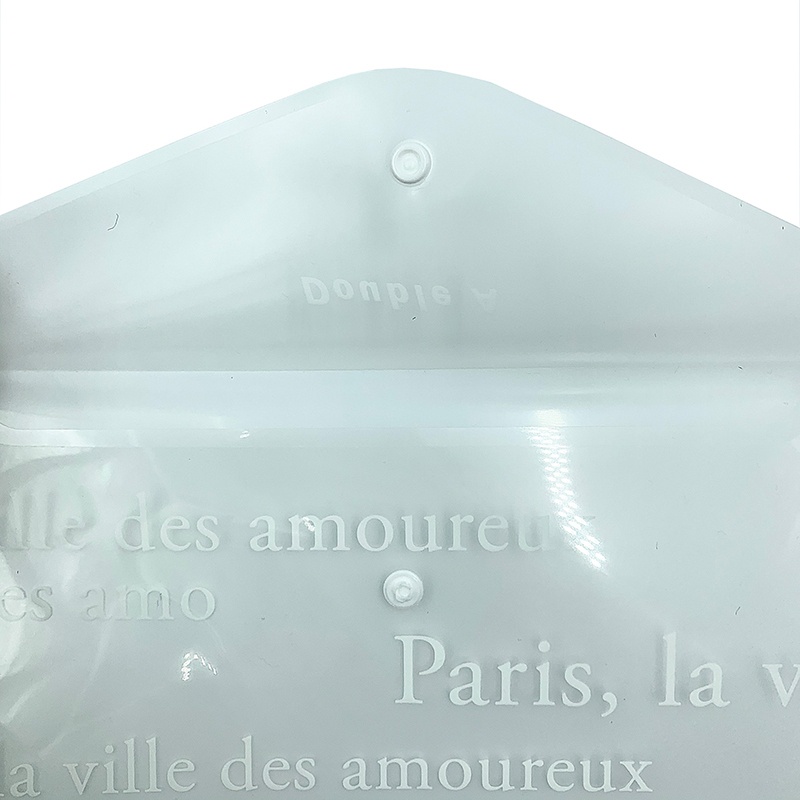 Combo 5 Bìa nút Double A nhiều màu sắc, cúc đóng thông minh (Túi Clear bag)