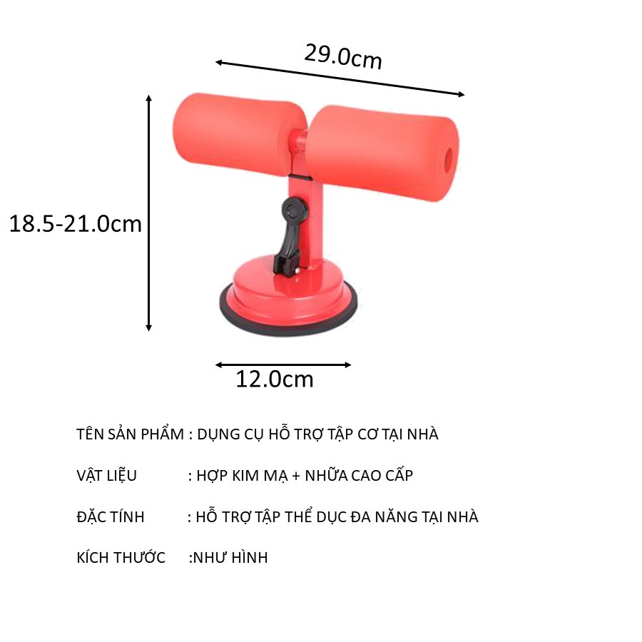 Dụng Cụ Tập Cơ Bụng Đa Năng Tại Nhà Dụng Cụ Tập Eo Cao Cấp Có Đế Hút Chân Không