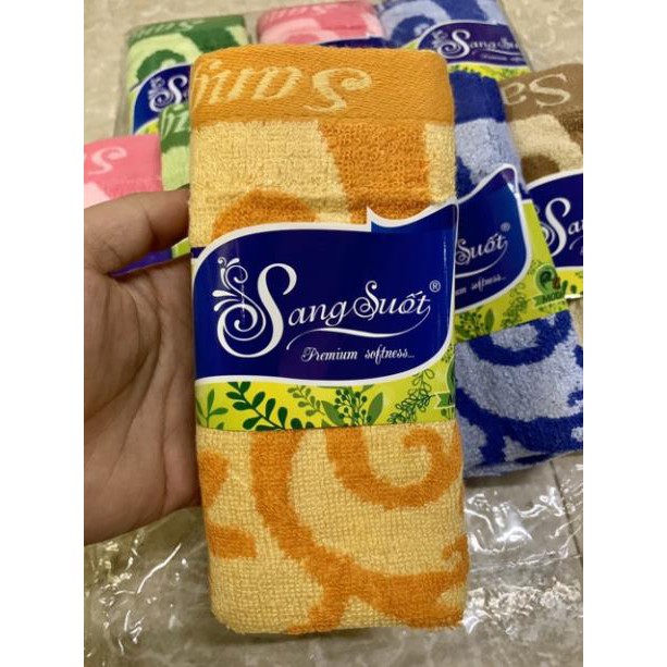Khăn mặt Sang Suốt 100% cotton