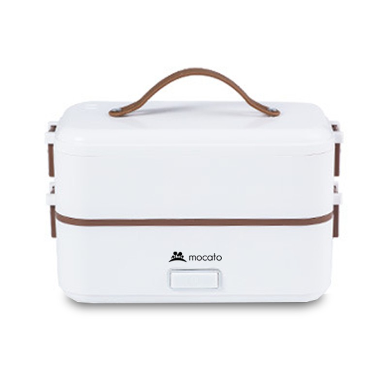 Hộp Cơm Văn Phòng 2 Tầng - Cắm Điện Nấu và Hâm Nóng - Mocato M601 Chính Hãng BH 12 Tháng