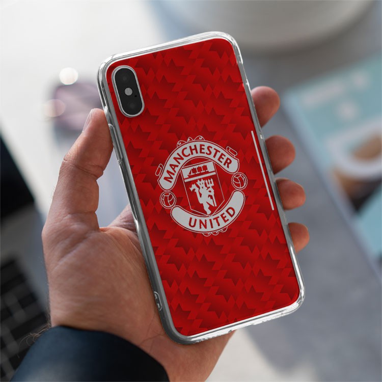 Ốp lưng logo Manchester United trên cả tuyệt vời cho Iphone 5 6 7 8 Plus 11 12 Pro Max X Xr FOO20210227
