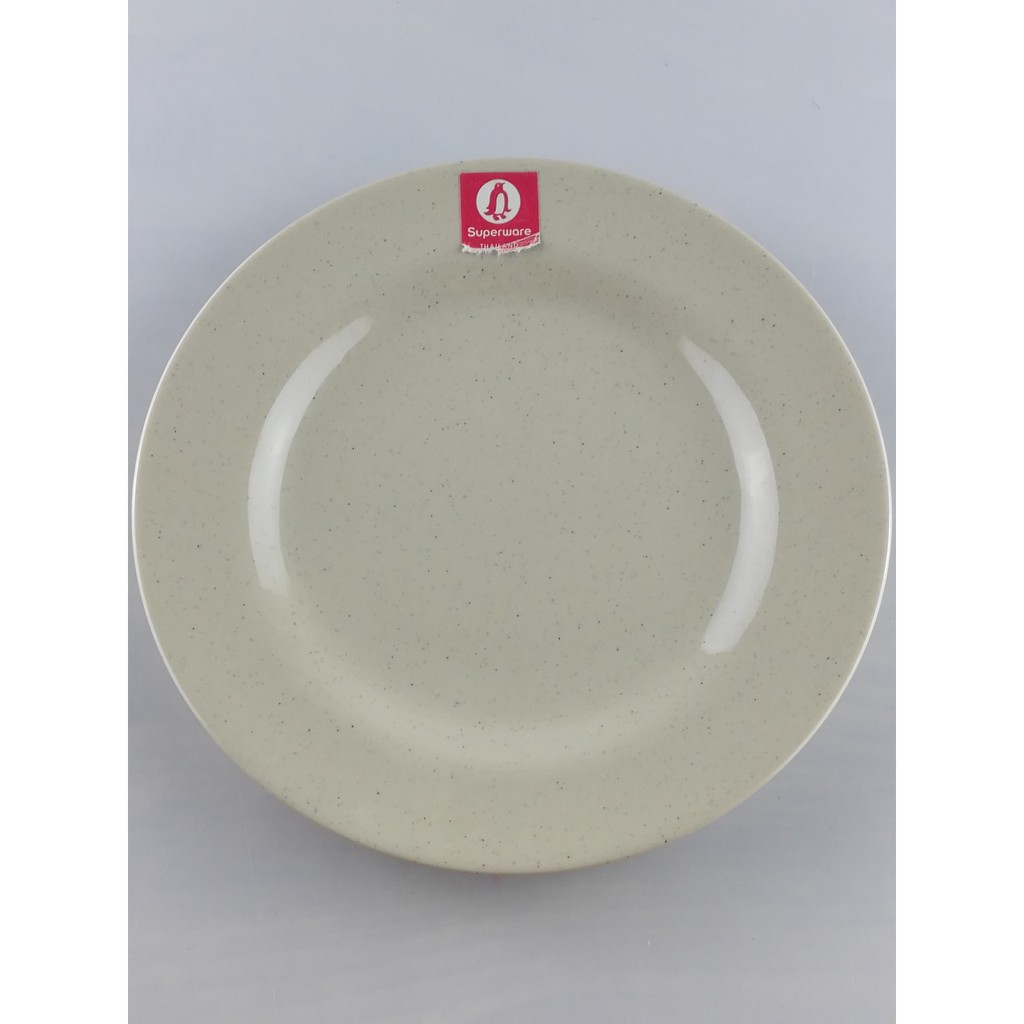 Dĩa đáy cạn Melamine Superware -Thái Lan (15,5-25,5)cm