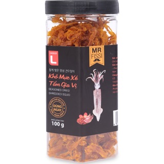 Khô Mực Xé Tẩm Gia Vị Choice L (CL) Hộp 100G