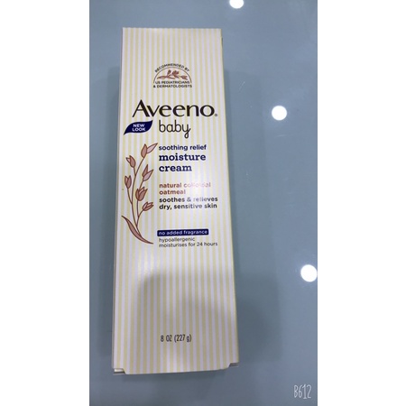 [Rẻ Vô Địch]Kem dưỡng ẩm  Aveeno Baby Daily Moisturing Lotion  227ml- Hàng chính hãng.