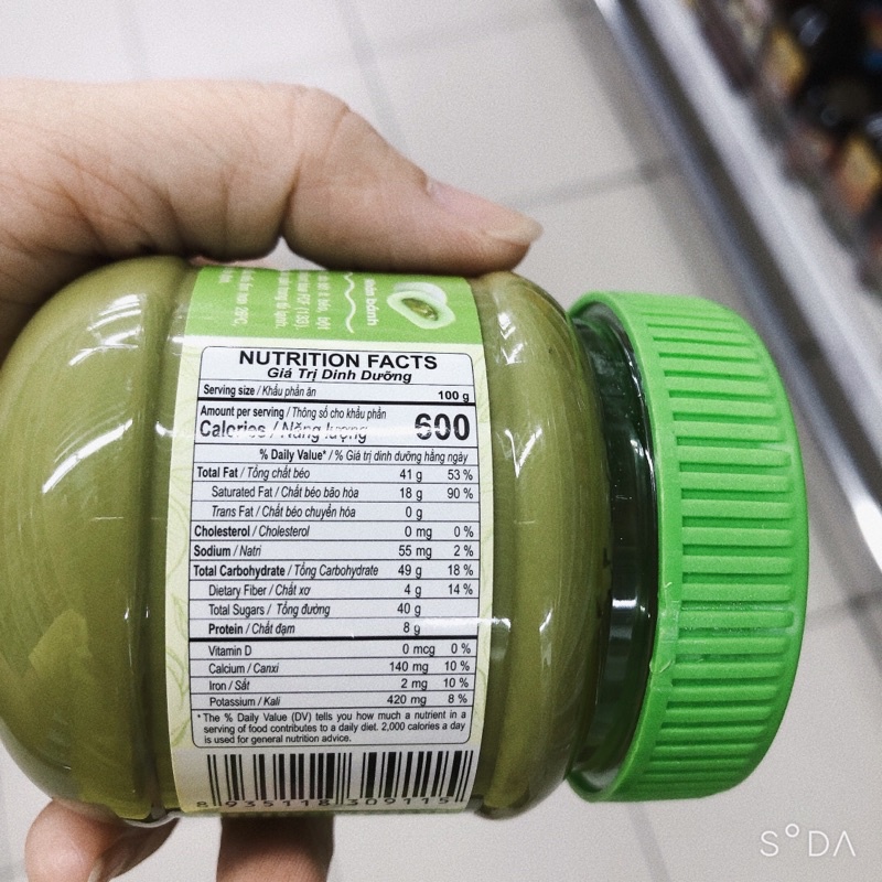 Bơ Matcha GoldenFarm