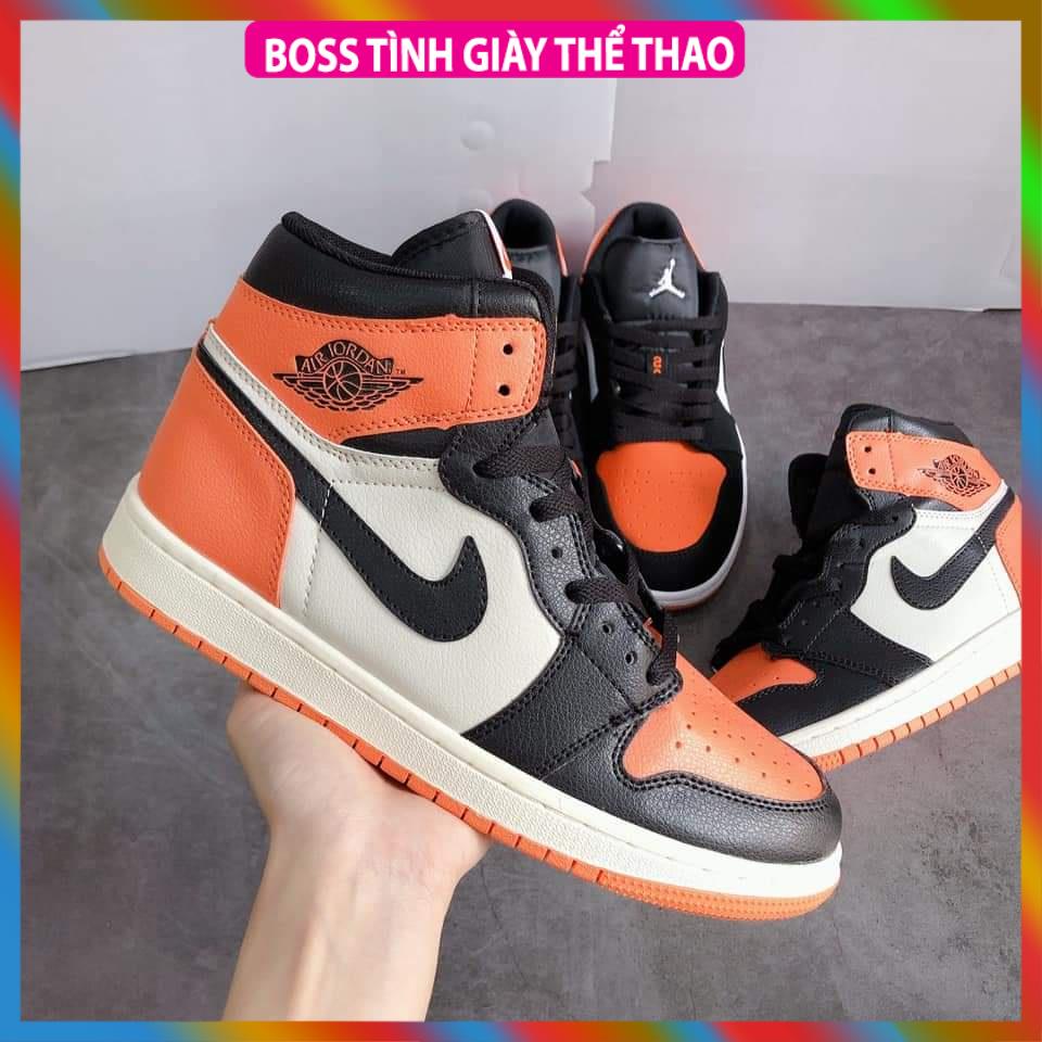 𝐆𝐢à𝐲 𝐉𝐨𝐫𝐝𝐚𝐧 𝐏𝐚𝐧𝐝𝐚 Giày thể thao 𝐉𝐨𝐫𝐝𝐚𝐧 JD1 cổ cao đen trắng nam nữ hàng cao cấp