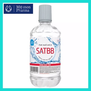 Nước muối sinh lý satbb chai 500ml