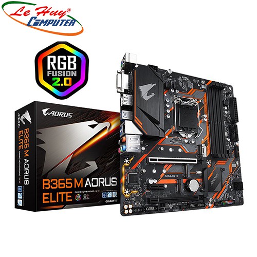[Mã ELMS4 giảm 7% đơn 500K] Mainboard GIGABYTE B365M AORUS ELITE
