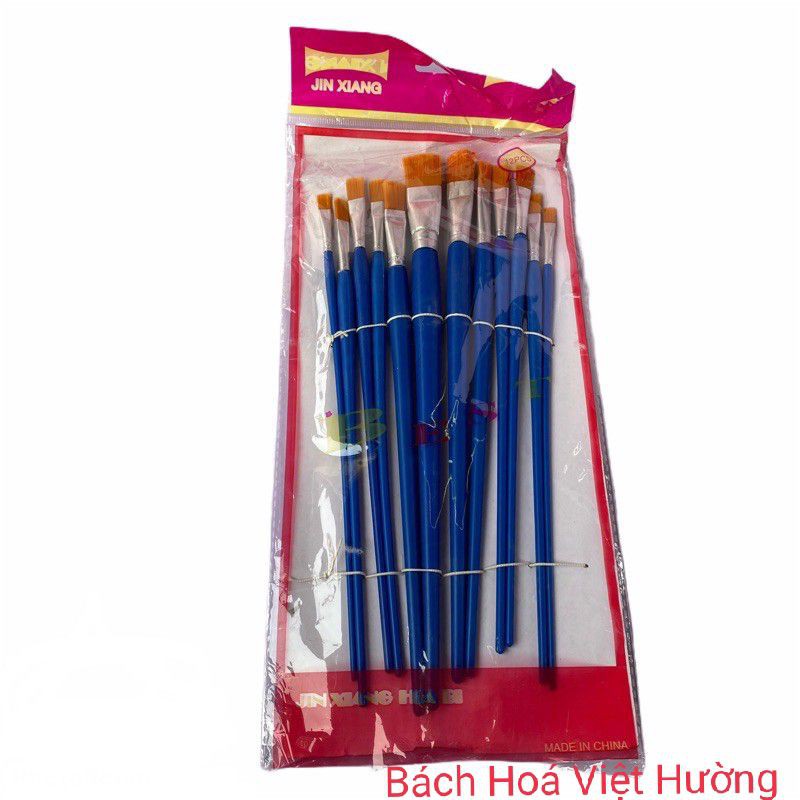 Bộ chổi vẽ 12 chi tiết siêu rẻ