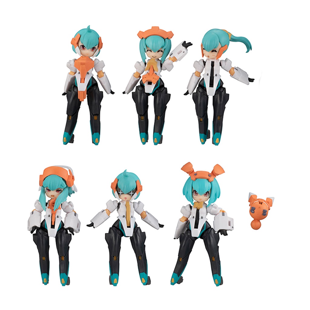 MÔ HÌNH LẮP RÁP NHÂN VẬT MEGAHOUSE DESKTOP ARMY F-606S FREA FIRST