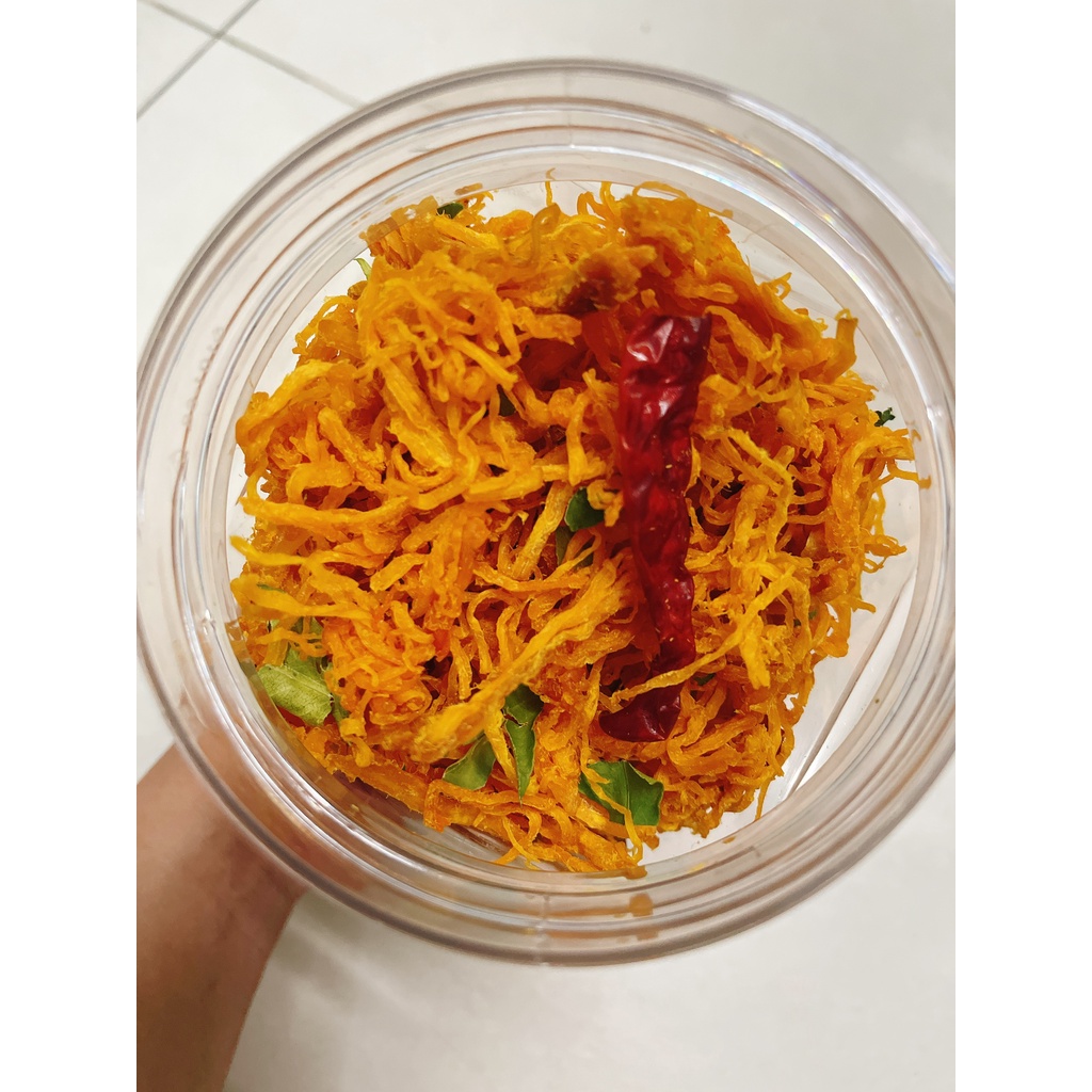 500g Khô gà xé lá chanh loại ngon MamiFood