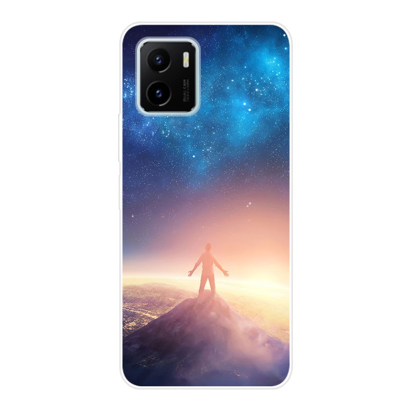 Ốp điện thoại TPU silicon mềm họa tiết hoạt hình bắt mắt cho VIVO Y15A Y 15A VIVOY15A