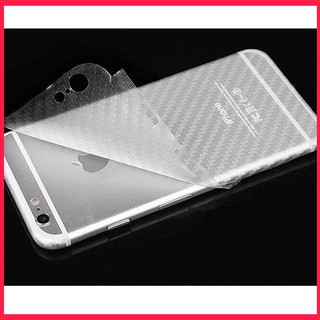 [Giá sốc] Miếng Dán Mặt Lưng Vân Carbon( Các Bon) Cho Iphone Các Đời Máy