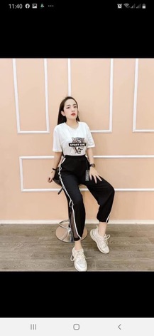 Quần đũi xước pha lưới