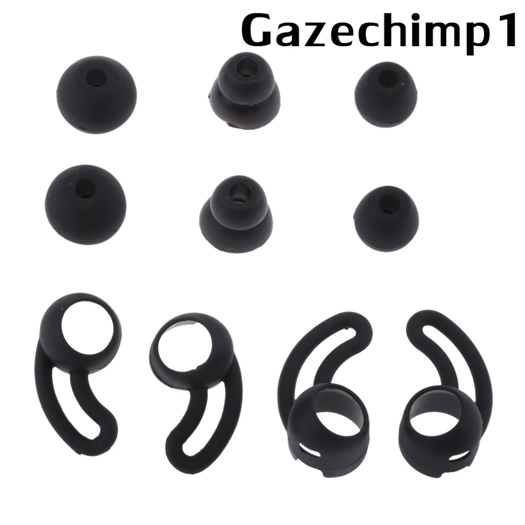 Set 3 cặp nút tai silicone kèm 2 cặp móc gắn vành tai cho tai nghe BeatsX Beats TOUR
