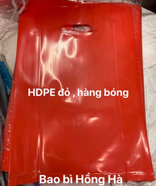 1KG Túi ni lông PE bóng dẻo xốp xoài , túi HDPE hàng bóng , đẹp