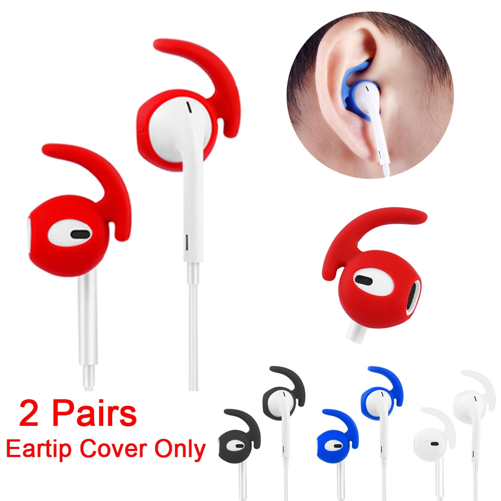 Bộ 2 Cặp Vỏ Silicon Mềm Mỏng Bảo Vệ Tai Nghe Airpods Iphone