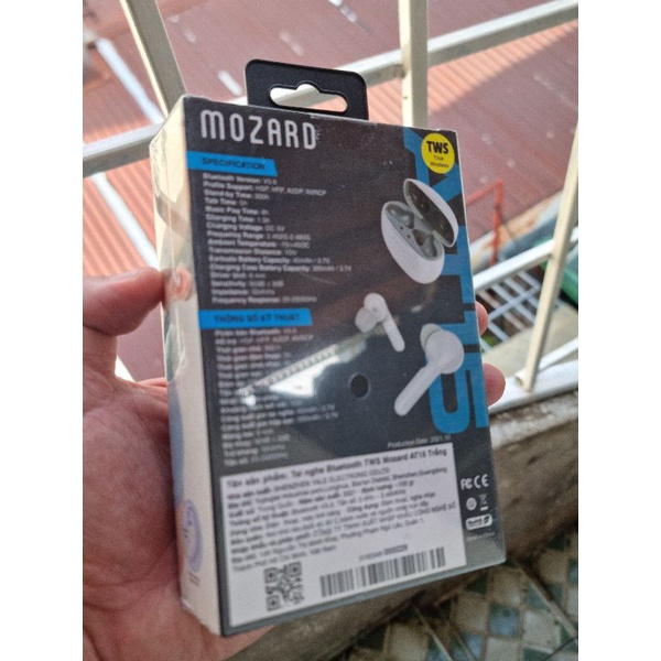 Tai nghe Bluetooth True Wireless Mozard AT15 Fulbox