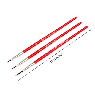 [PTMS] Set 3 cọ tỉa màu nước(3 size).