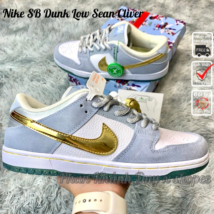 Giày SNEAKER SB Dunk Sean Cliver SC - SB Dunk cổ thấp