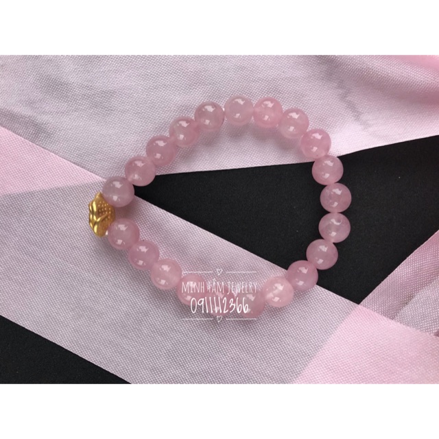 Vòng phong thủy màu hồng Vip mệnh Hoả,mệnh Thổ