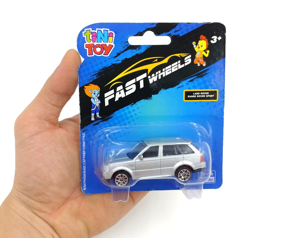 Đồ Chơi Xe Tốc Độ FastWheels 3 Inch - 342000S - Land Rover Range Rover Sport - Màu Bạc - tiniToy