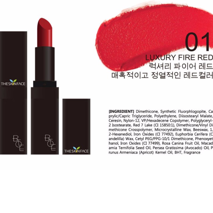 Son The Skin Face Bote Lipstick