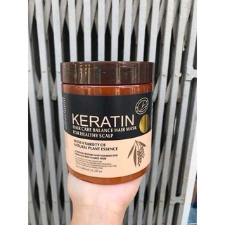 KEM Ủ TÓC, HẤP TÓC KERATIN siêu mượt tóc hũ 1000ml