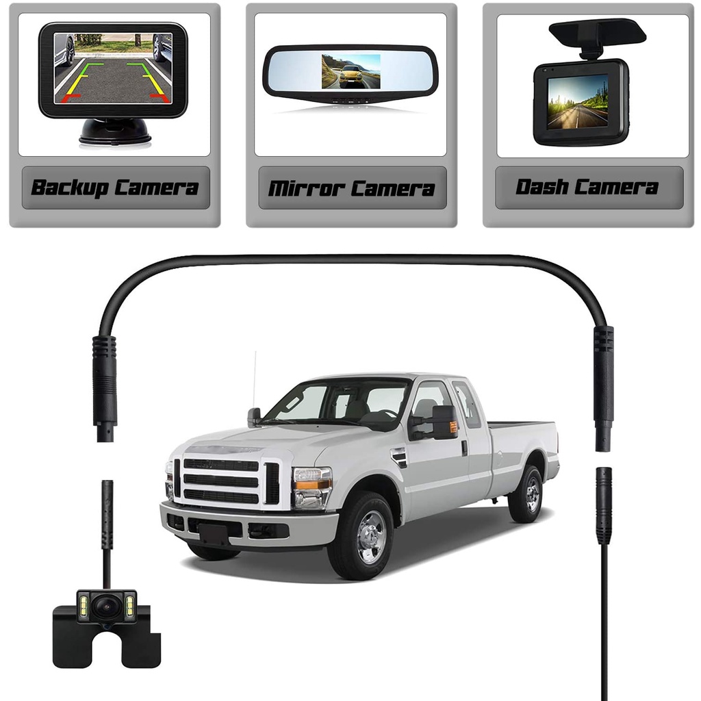 Dây Cáp Camera Mở Rộng EKLEVA (4-pin 18ft / 5.5m) Cho Android 8.1