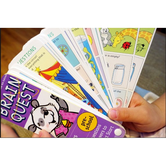 BỘ THẺ HỎI ĐÁP- BRAIN QUEST 4->5 TUỔI