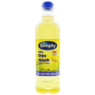 Dầu đậu nành simply 1l