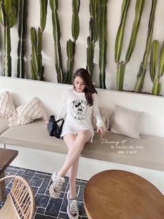 [ Hàng Chuẩn ] Áo Thun Dài Tay Micky mới về Siêu Hót (kèm ảnh thật)
