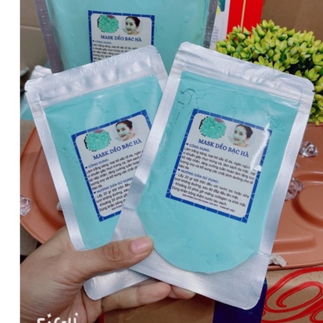 100gr mask dẻo bạc hà