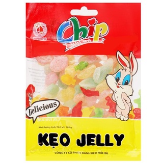 Kẹo Jelly chip Hải Hà gói 100gram